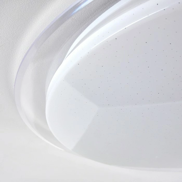 Hofstein Oranki Deckenleuchte LED Weiß, 1-flammig, Fernbedienung 11 Hofstein Oranki Deckenleuchte LED Weiß, 1-flammig, Fernbedienung – Bild 11