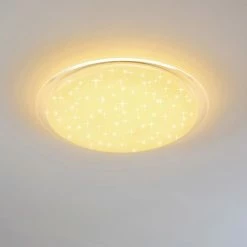 Hofstein Oranki Deckenleuchte LED Weiß, 1-flammig, Fernbedienung 37 Hofstein Oranki Deckenleuchte LED Weiß, 1-flammig, Fernbedienung -LED Leuchten Verkäufe oranki deckenleuchte h3098110 do1 15