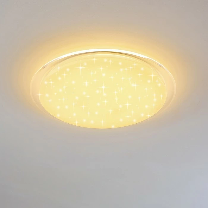 Hofstein Oranki Deckenleuchte LED Weiß, 1-flammig, Fernbedienung 16 Hofstein Oranki Deckenleuchte LED Weiß, 1-flammig, Fernbedienung – Bild 16