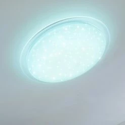 Hofstein Oranki Deckenleuchte LED Weiß, 1-flammig, Fernbedienung 28 Hofstein Oranki Deckenleuchte LED Weiß, 1-flammig, Fernbedienung -LED Leuchten Verkäufe oranki deckenleuchte h3098110 do1 6