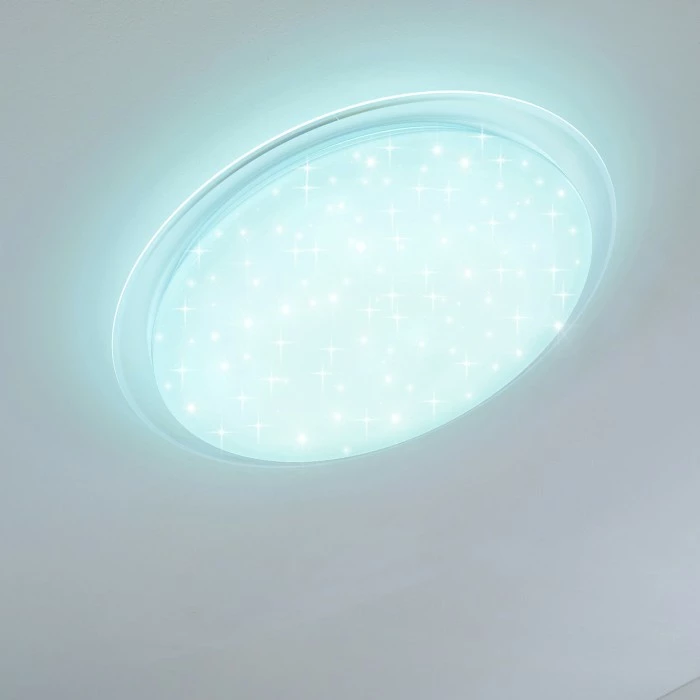 Hofstein Oranki Deckenleuchte LED Weiß, 1-flammig, Fernbedienung 7 Hofstein Oranki Deckenleuchte LED Weiß, 1-flammig, Fernbedienung – Bild 7