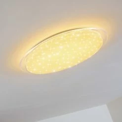 Hofstein Oranki Deckenleuchte LED Weiß, 1-flammig, Fernbedienung 31 Hofstein Oranki Deckenleuchte LED Weiß, 1-flammig, Fernbedienung -LED Leuchten Verkäufe oranki deckenleuchte h3098110 do1 9