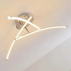 Hofstein Orillia Deckenleuchte LED Chrom, 1-flammig -LED Leuchten Verkäufe orillia deckenleuchte h000519 2