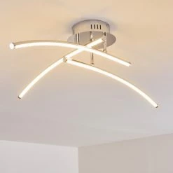 Hofstein Orillia Deckenleuchte LED Chrom, 1-flammig -LED Leuchten Verkäufe orillia deckenleuchte h000519 4