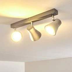 Hofstein Osco Deckenleuchte LED Grau, 3-flammig -LED Leuchten Verkäufe osco deckenleuchte h3264461 do1 11