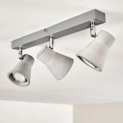 Hofstein Osco Deckenleuchte LED Grau, 3-flammig -LED Leuchten Verkäufe osco deckenleuchte h3264461 do1 12