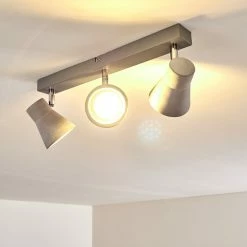 Hofstein Osco Deckenleuchte LED Grau, 3-flammig -LED Leuchten Verkäufe osco deckenleuchte h3264461 do1 15