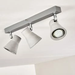 Hofstein Osco Deckenleuchte LED Grau, 3-flammig -LED Leuchten Verkäufe osco deckenleuchte h3264461 do1 8