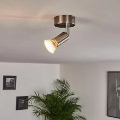 Hofstein Oula Deckenleuchte LED Nickel-Matt, 1-flammig -LED Leuchten Verkäufe oula deckenleuchte h3393918 8