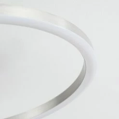 Hofstein Ovasta Deckenleuchte LED Nickel-Matt, 1-flammig, Fernbedienung -LED Leuchten Verkäufe ovasta deckenleuchte h3542477 5