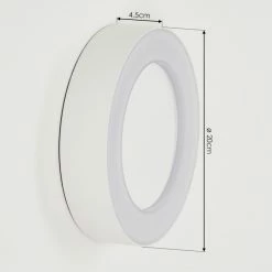 Hofstein Paleroo Außenwandleuchte LED Weiß, 1-flammig -LED Leuchten Verkäufe paleroo aussenwandleuchte h3583593 3