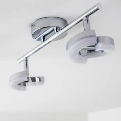 Hofstein Paris Deckenspot LED Chrom, 2-flammig -LED Leuchten Verkäufe paris deckenspot h167701 5