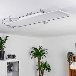 Hofstein Pau LED Panel Weiß, 1-flammig -LED Leuchten Verkäufe pau led panel h3415856 3