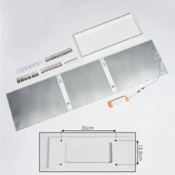 Hofstein Pau LED Panel Weiß, 1-flammig -LED Leuchten Verkäufe pau led panel h3415856 4