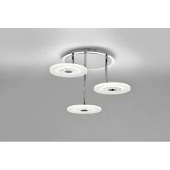 Paul Neuhaus Leuchten Paul Neuhaus ADALI Deckenleuchte LED Edelstahl, 3-flammig -LED Leuchten Verkäufe paul neuhaus adali deckenleuchte 6446 55 5