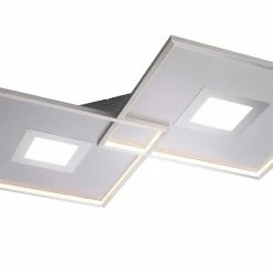 Paul Neuhaus Leuchten Paul Neuhaus AMARA Deckenleuchte LED Nickel-Matt, 1-flammig, Fernbedienung -LED Leuchten Verkäufe paul neuhaus amara deckenleuchte 8378 55 2