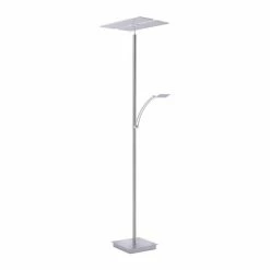 Paul Neuhaus Leuchten Paul Neuhaus ARTUR Deckenfluter LED Edelstahl, 2-flammig -LED Leuchten Verkäufe paul neuhaus artur deckenfluter 687 55 2