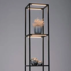 Paul Neuhaus Leuchten Paul Neuhaus CONTURA Stehleuchte LED Schwarz, 4-flammig -LED Leuchten Verkäufe paul neuhaus contura stehleuchte 401 18 10