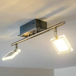 Paul Neuhaus Leuchten Paul Neuhaus DAAN-RGB Deckenleuchte LED Chrom, 2-flammig, Fernbedienung, Farbwechsler 32 Paul Neuhaus Leuchten Paul Neuhaus DAAN-RGB Deckenleuchte LED Chrom, 2-flammig, Fernbedienung, Farbwechsler -LED Leuchten Verkäufe paul neuhaus daan rgb deckenleuchte 8642 17 10