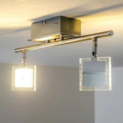 Paul Neuhaus Leuchten Paul Neuhaus DAAN-RGB Deckenleuchte LED Chrom, 2-flammig, Fernbedienung, Farbwechsler 34 Paul Neuhaus Leuchten Paul Neuhaus DAAN-RGB Deckenleuchte LED Chrom, 2-flammig, Fernbedienung, Farbwechsler -LED Leuchten Verkäufe paul neuhaus daan rgb deckenleuchte 8642 17 12