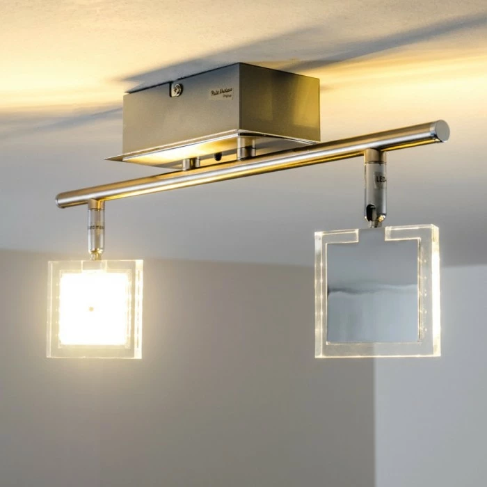 Paul Neuhaus Leuchten Paul Neuhaus DAAN-RGB Deckenleuchte LED Chrom, 2-flammig, Fernbedienung, Farbwechsler 13 Paul Neuhaus Leuchten Paul Neuhaus DAAN-RGB Deckenleuchte LED Chrom, 2-flammig, Fernbedienung, Farbwechsler – Bild 13