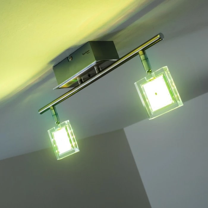 Paul Neuhaus Leuchten Paul Neuhaus DAAN-RGB Deckenleuchte LED Chrom, 2-flammig, Fernbedienung, Farbwechsler 20 Paul Neuhaus Leuchten Paul Neuhaus DAAN-RGB Deckenleuchte LED Chrom, 2-flammig, Fernbedienung, Farbwechsler – Bild 20