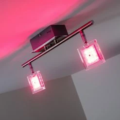 Paul Neuhaus Leuchten Paul Neuhaus DAAN-RGB Deckenleuchte LED Chrom, 2-flammig, Fernbedienung, Farbwechsler 28 Paul Neuhaus Leuchten Paul Neuhaus DAAN-RGB Deckenleuchte LED Chrom, 2-flammig, Fernbedienung, Farbwechsler -LED Leuchten Verkäufe paul neuhaus daan rgb deckenleuchte 8642 17 6