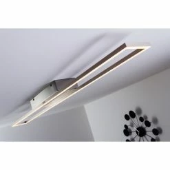 Paul Neuhaus Leuchten Paul Neuhaus Deckenleuchte LED Stahl geb&uuml;rstet, 4-flammig -LED Leuchten Verkäufe paul neuhaus deckenleuchte 8085 55 10