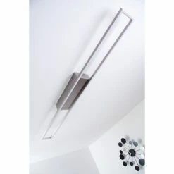 Paul Neuhaus Leuchten Paul Neuhaus Deckenleuchte LED Stahl geb&uuml;rstet, 4-flammig -LED Leuchten Verkäufe paul neuhaus deckenleuchte 8085 55 13