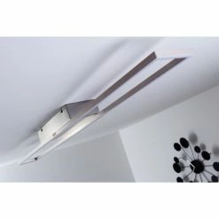 Paul Neuhaus Leuchten Paul Neuhaus Deckenleuchte LED Stahl geb&uuml;rstet, 4-flammig -LED Leuchten Verkäufe paul neuhaus deckenleuchte 8085 55 14