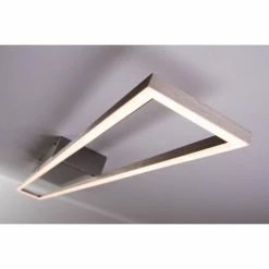 Paul Neuhaus Leuchten Paul Neuhaus Deckenleuchte LED Stahl geb&uuml;rstet, 4-flammig -LED Leuchten Verkäufe paul neuhaus deckenleuchte 8085 55 18