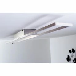 Paul Neuhaus Leuchten Paul Neuhaus Deckenleuchte LED Stahl geb&uuml;rstet, 4-flammig -LED Leuchten Verkäufe paul neuhaus deckenleuchte 8085 55 6