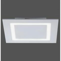 Paul Neuhaus Q-Serie Paul Neuhaus Deckenleuchte Q-MIRAN LED Aluminium, 1-flammig, Fernbedienung, Farbwechsler -LED Leuchten Verkäufe paul neuhaus deckenleuchte q miran 8160 95 5