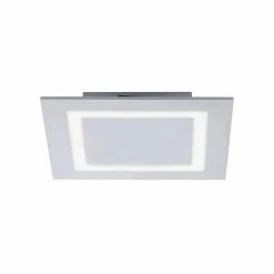 Paul Neuhaus Q-Serie Paul Neuhaus Deckenleuchte Q-MIRAN LED Aluminium, 1-flammig, Fernbedienung, Farbwechsler -LED Leuchten Verkäufe paul neuhaus deckenleuchte q miran 8160 95 6