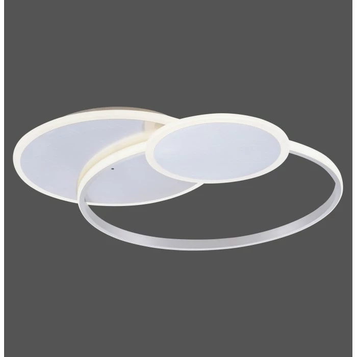 Paul Neuhaus Leuchten Paul Neuhaus EMILIO Deckenleuchte LED Silber, 1-flammig, Fernbedienung 2 Paul Neuhaus Leuchten Paul Neuhaus EMILIO Deckenleuchte LED Silber, 1-flammig, Fernbedienung – Bild 2