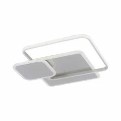 Paul Neuhaus Leuchten Paul Neuhaus EMILIO Deckenleuchte LED Silber, 1-flammig, Fernbedienung -LED Leuchten Verkäufe paul neuhaus emilio deckenleuchte 8319 55 4