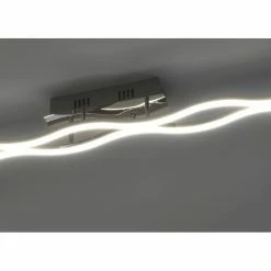 Paul Neuhaus Leuchten Paul Neuhaus Emma Deckenleuchte LED Edelstahl, 2-flammig -LED Leuchten Verkäufe paul neuhaus emma deckenleuchte 8450 172 2