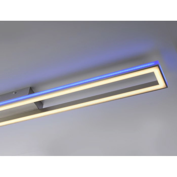 Paul Neuhaus Leuchten Paul Neuhaus HELIX Deckenleuchte LED Aluminium, 2-flammig, Fernbedienung 2 Paul Neuhaus Leuchten Paul Neuhaus HELIX Deckenleuchte LED Aluminium, 2-flammig, Fernbedienung – Bild 2