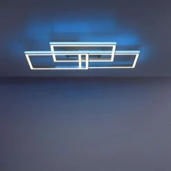 Paul Neuhaus Leuchten Paul Neuhaus HELIX Deckenleuchte LED Aluminium, 6-flammig, Fernbedienung -LED Leuchten Verkäufe paul neuhaus helix deckenleuchte 6254 95 10