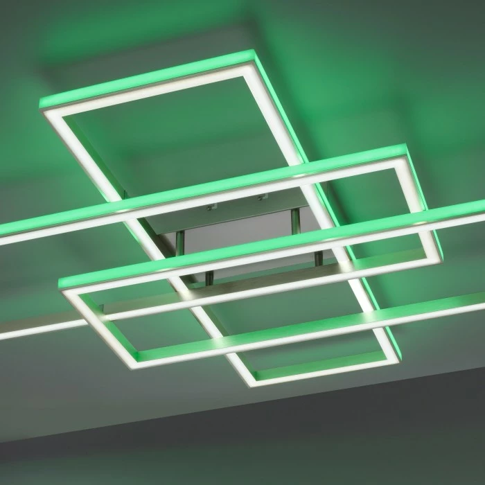 Paul Neuhaus Leuchten Paul Neuhaus HELIX Deckenleuchte LED Aluminium, 6-flammig, Fernbedienung 2 Paul Neuhaus Leuchten Paul Neuhaus HELIX Deckenleuchte LED Aluminium, 6-flammig, Fernbedienung – Bild 2