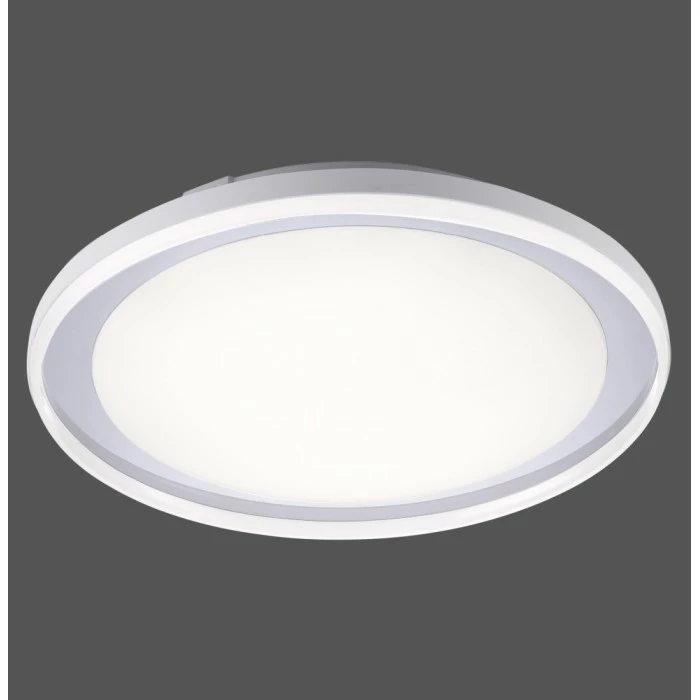 Paul Neuhaus Leuchten Paul Neuhaus LARS Deckenleuchte LED Chrom, 1-flammig, Fernbedienung 2 Paul Neuhaus Leuchten Paul Neuhaus LARS Deckenleuchte LED Chrom, 1-flammig, Fernbedienung – Bild 2