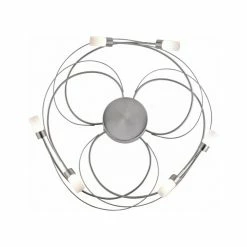 Paul Neuhaus Leuchten Paul Neuhaus NELIA Deckenleuchte LED Edelstahl, 6-flammig -LED Leuchten Verkäufe paul neuhaus nelia deckenleuchte 8250 55 3