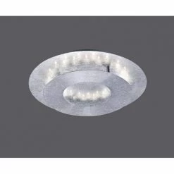 Paul Neuhaus Leuchten Paul Neuhaus NEVIS Deckenleuchte LED Silber, 1-flammig