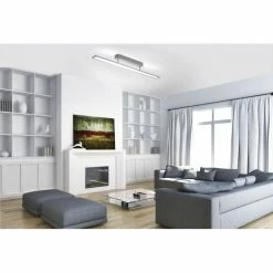 Paul Neuhaus Leuchten Paul Neuhaus NIKA Deckenleuchte LED Aluminium, 1-flammig -LED Leuchten Verkäufe paul neuhaus nika deckenleuchte 6565 95 2