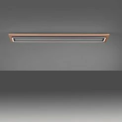 Paul Neuhaus Leuchten Paul Neuhaus PALMA Deckenleuchte LED Schwarz, Naturfarben, 2-flammig, Fernbedienung -LED Leuchten Verkäufe paul neuhaus palma deckenleuchte 6142 79 4