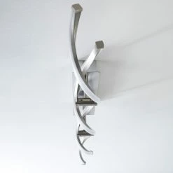 Paul Neuhaus Leuchten Paul Neuhaus POLINA Deckenleuchte LED Edelstahl, 2-flammig -LED Leuchten Verkäufe paul neuhaus polina deckenleuchte 9143 55 15