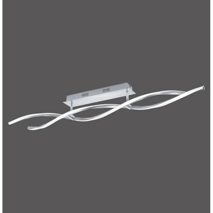 Paul Neuhaus Leuchten Paul Neuhaus Polina Deckenleuchte LED Edelstahl, 2-flammig 1 Paul Neuhaus Leuchten Paul Neuhaus Polina Deckenleuchte LED Edelstahl, 2-flammig