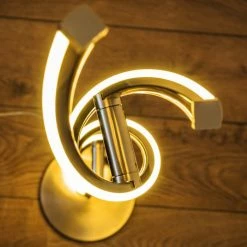 Paul Neuhaus Leuchten Paul Neuhaus POLINA Stehleuchte LED Edelstahl, 2-flammig -LED Leuchten Verkäufe paul neuhaus polina stehleuchte 9140 55 3