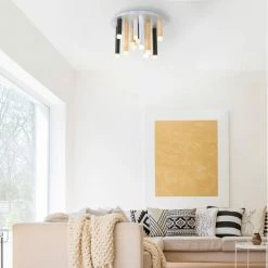 Paul Neuhaus Leuchten Paul Neuhaus PURE-GEMIN Deckenleuchte LED Schwarz, Aluminium, 12-flammig -LED Leuchten Verkäufe paul neuhaus pure gemin deckenleuchte 6527 95 10