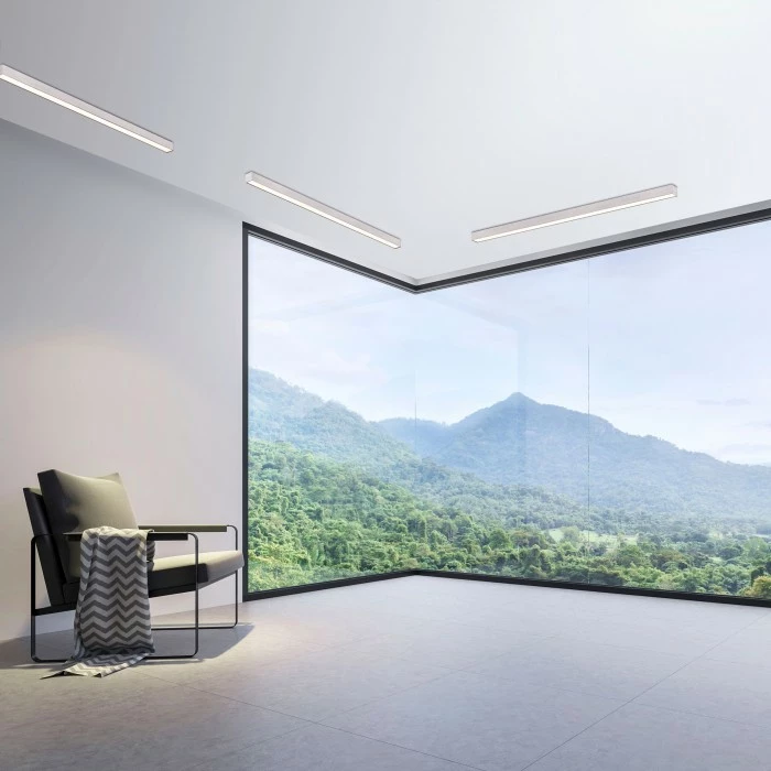 Paul Neuhaus Leuchten Paul Neuhaus PURE-LINES Deckenleuchte LED Aluminium, 1-flammig, Fernbedienung 1 Paul Neuhaus Leuchten Paul Neuhaus PURE-LINES Deckenleuchte LED Aluminium, 1-flammig, Fernbedienung